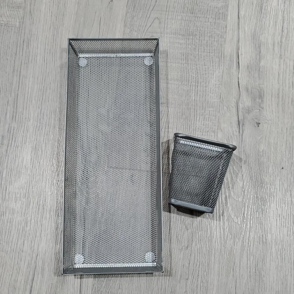 NEW Mesh Desk Rectangular Organizer Set